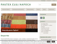 Tablet Screenshot of pautex.ro